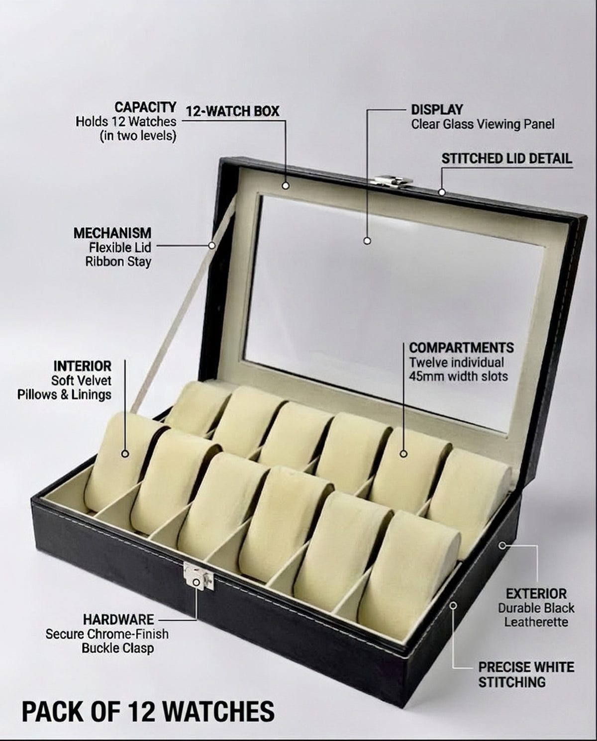 Pack of 12 Watches
