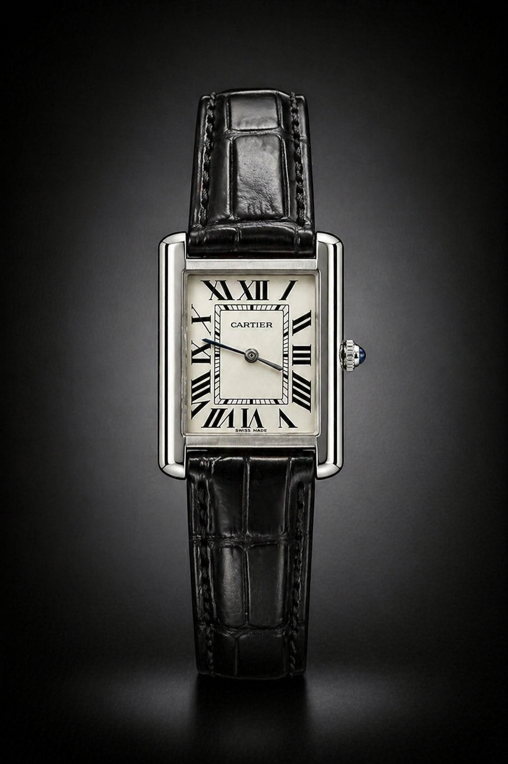 Classic Tank Leather Watch