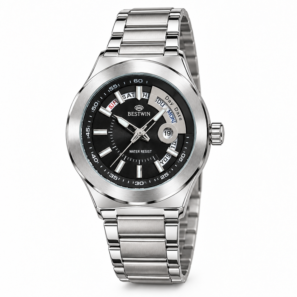 BESTWIN Royal Steel Chronograph