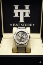 Hublot-Inspired Skeleton Dial Watch