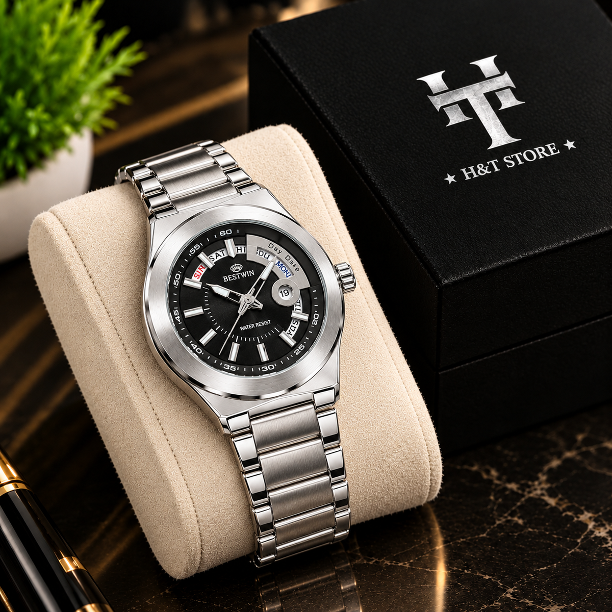 BESTWIN Royal Steel Chronograph