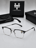 H&T Signature Browline UV Glasses