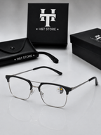 H&T Signature Browline UV Glasses