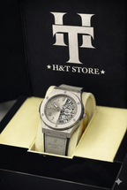 Hublot-Inspired Skeleton Dial Watch