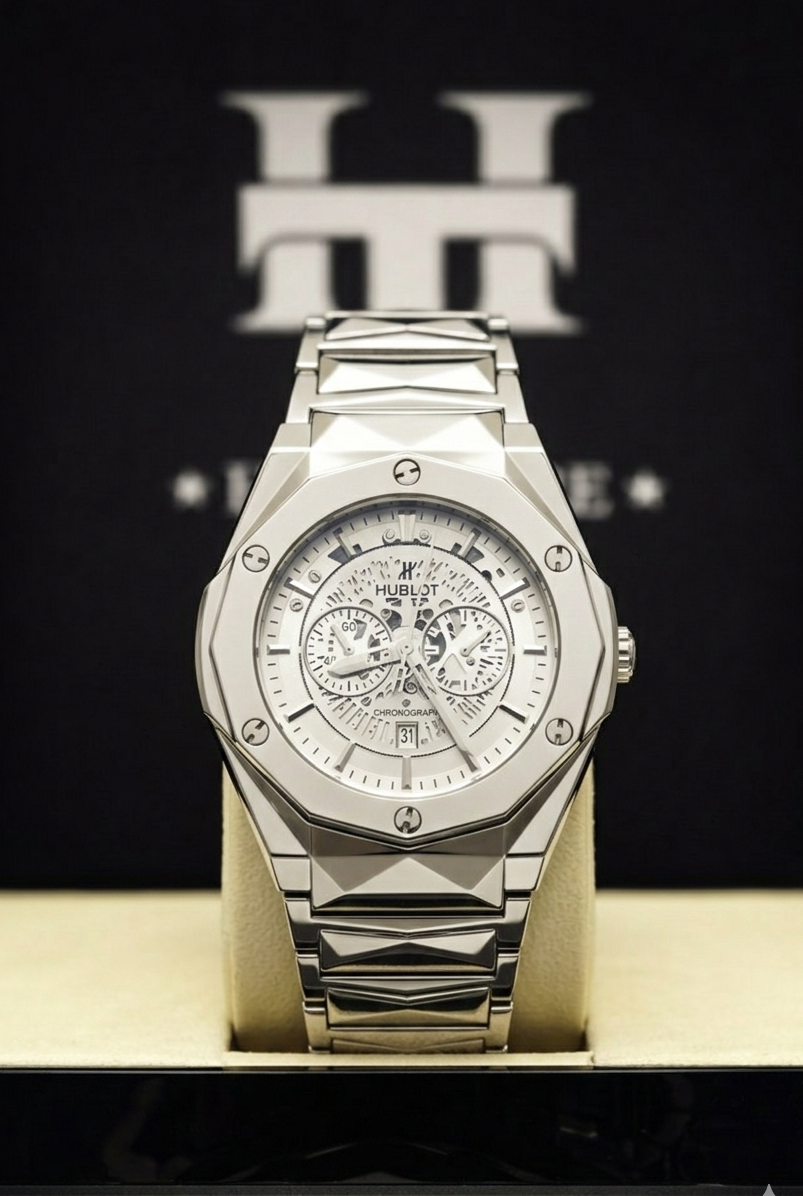 Diamond Bezel Chrono Watch