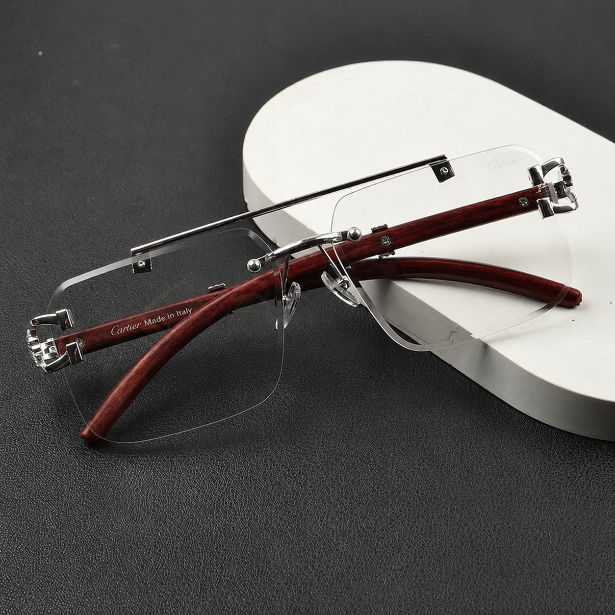 Silver Solar Cheetah Magical Glasses (1 Glasses,5 Benefits)