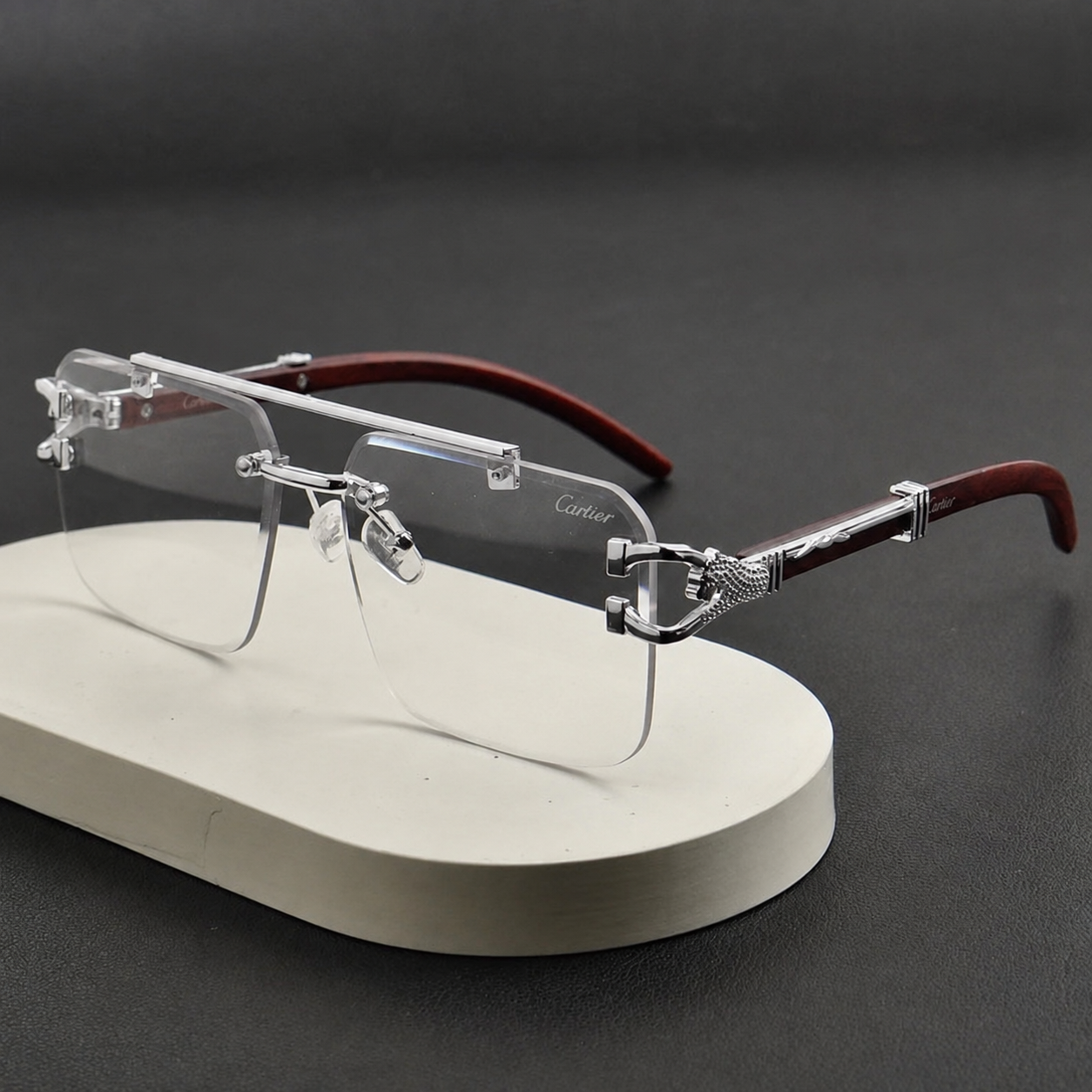 Silver Solar Cheetah Magical Glasses (1 Glasses,5 Benefits)