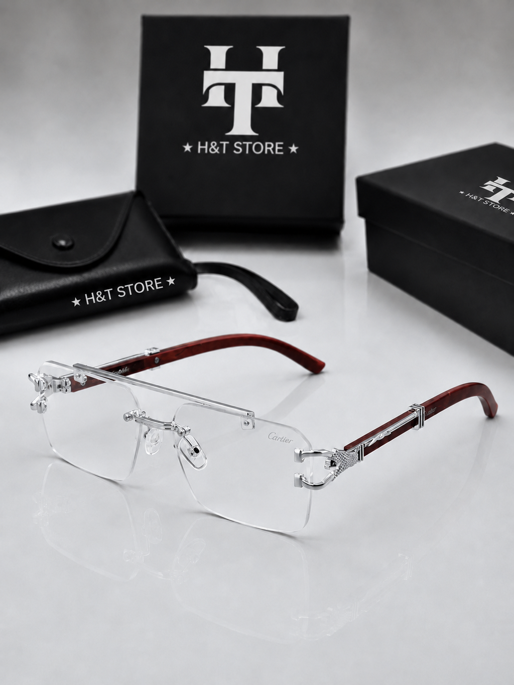 Silver Solar Cheetah Magical Glasses (1 Glasses,5 Benefits)